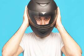 When should I wear helmet after hair transplant?