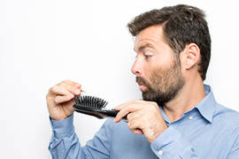 Schockverlust nach der Haartransplantation