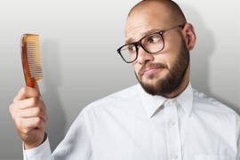 Diez maneras de detener la pérdida de cabello en hombres