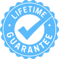 Lifetime guarantee seal