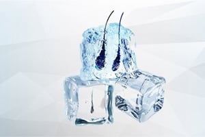 Technika przeszczepu włosów graftami lodowymi