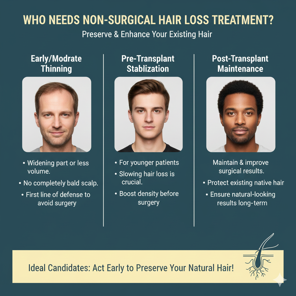 non-surgical hair loss treatment