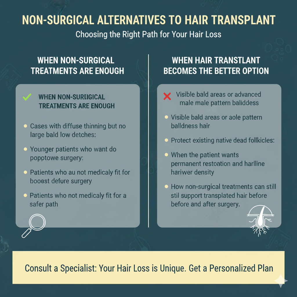 non-surgical hair loss treatment