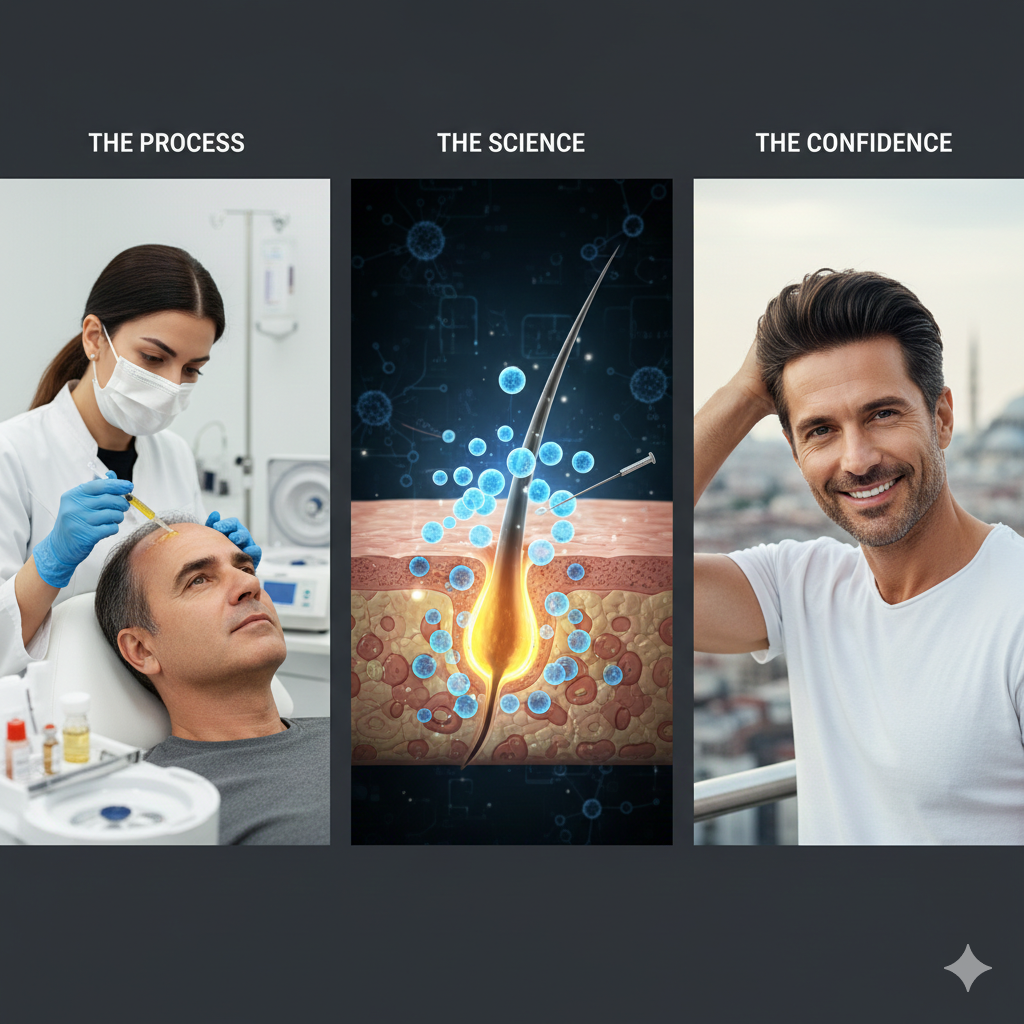 علاج الشعر بالبلازما