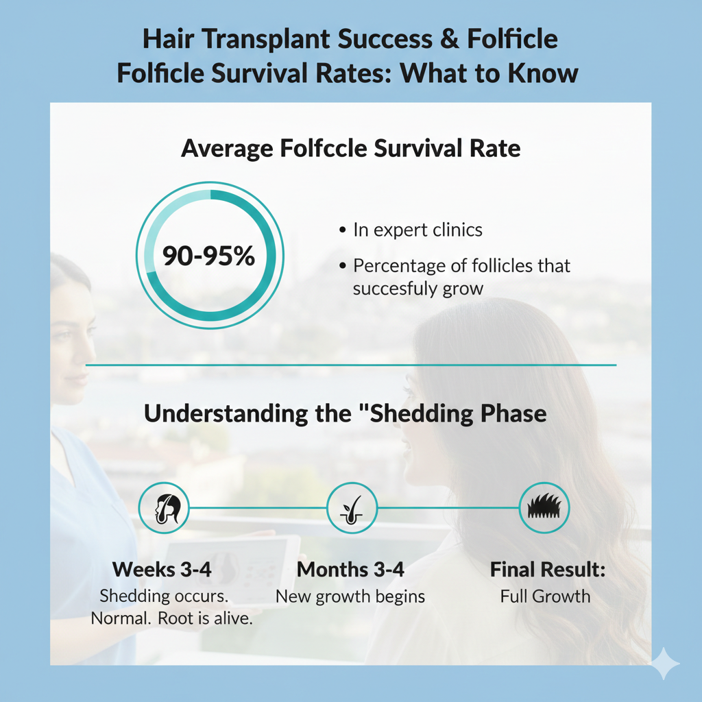العناية بعد زراعة الشعر
