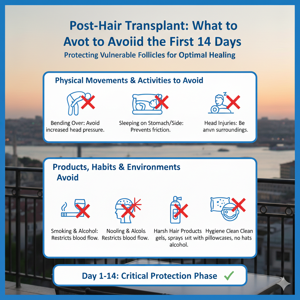 العناية بعد زراعة الشعر