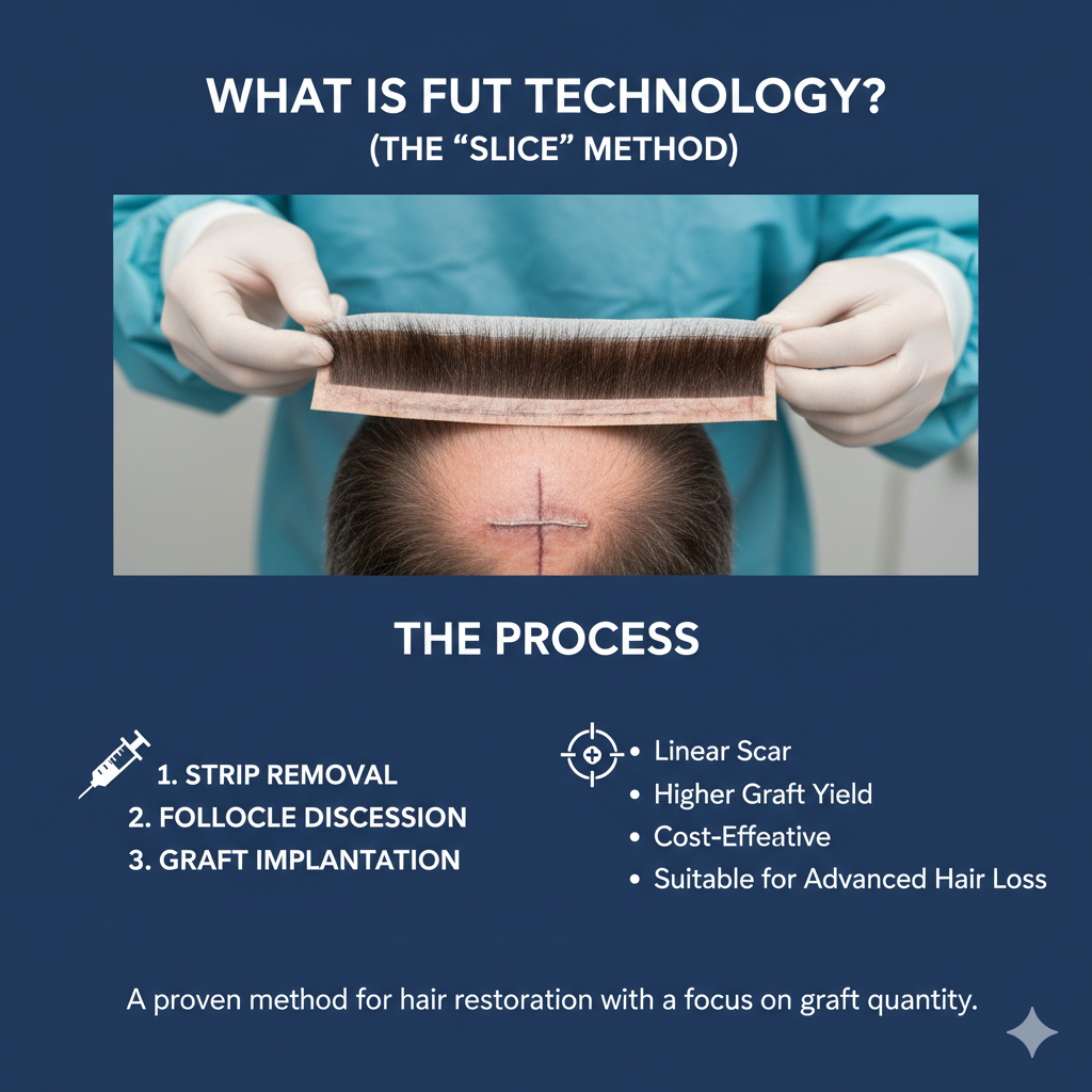 تقنية FUE مقابل FUT