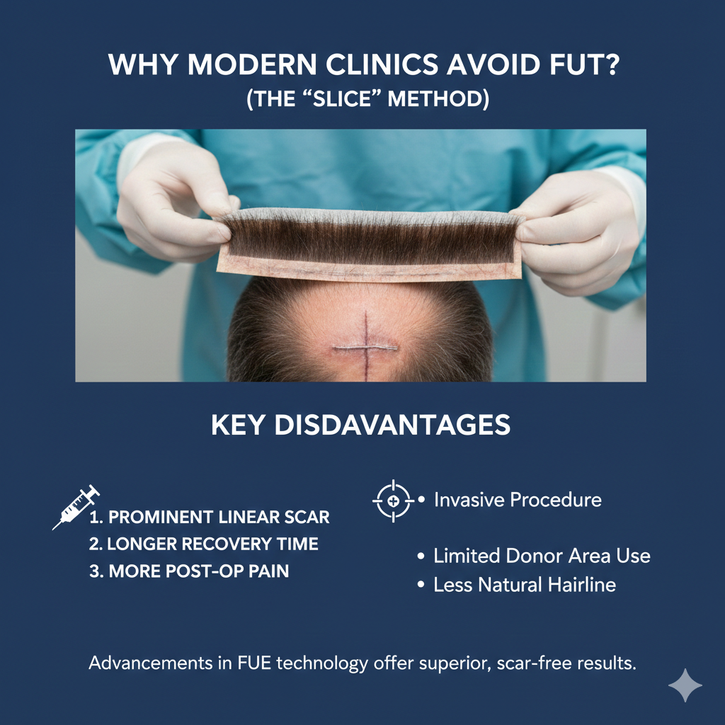 تقنية FUE مقابل FUT