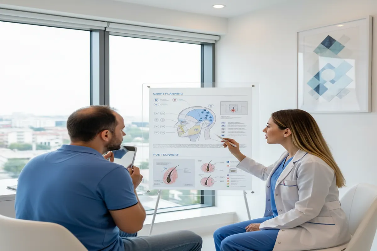 czy przeszczep włosów w Turcji jest bezpieczny