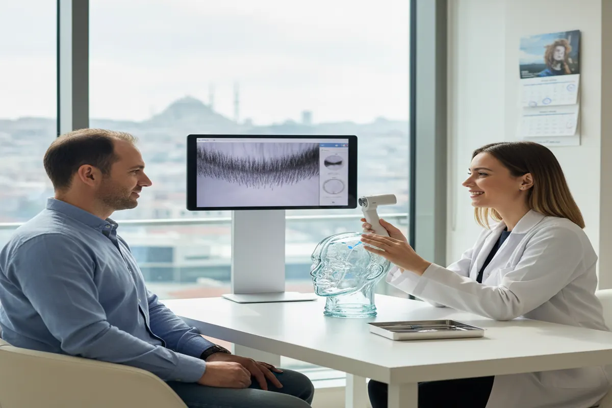 ile dni spędzić w Turcji na przeszczep włosów