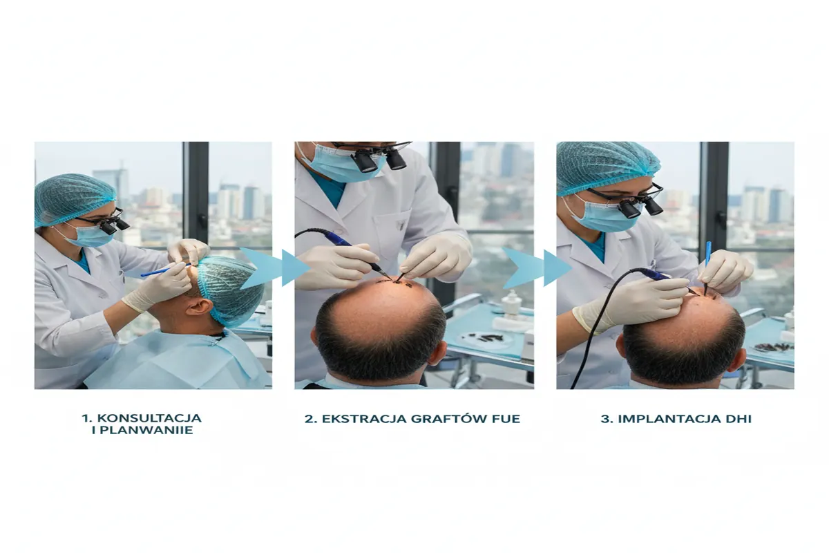 jak wygląda przeszczep włosów w Turcji