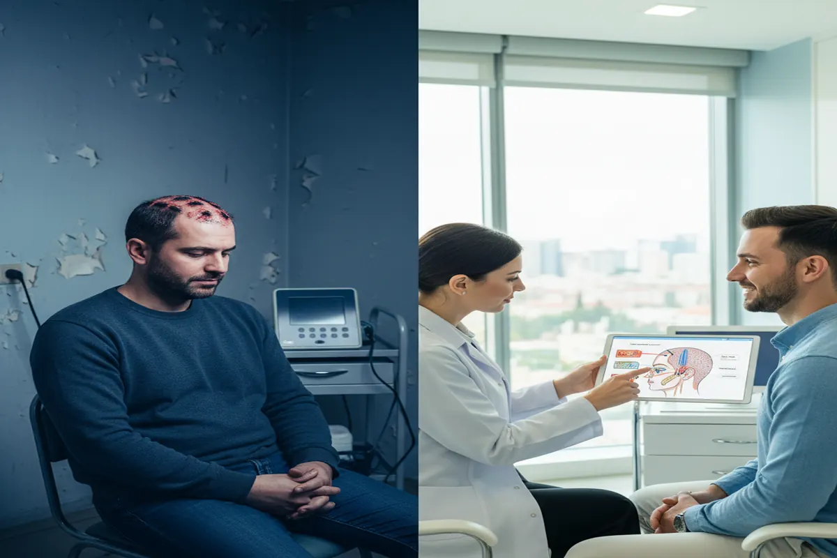 przeszczep włosów w Turcji czy to oszustwo