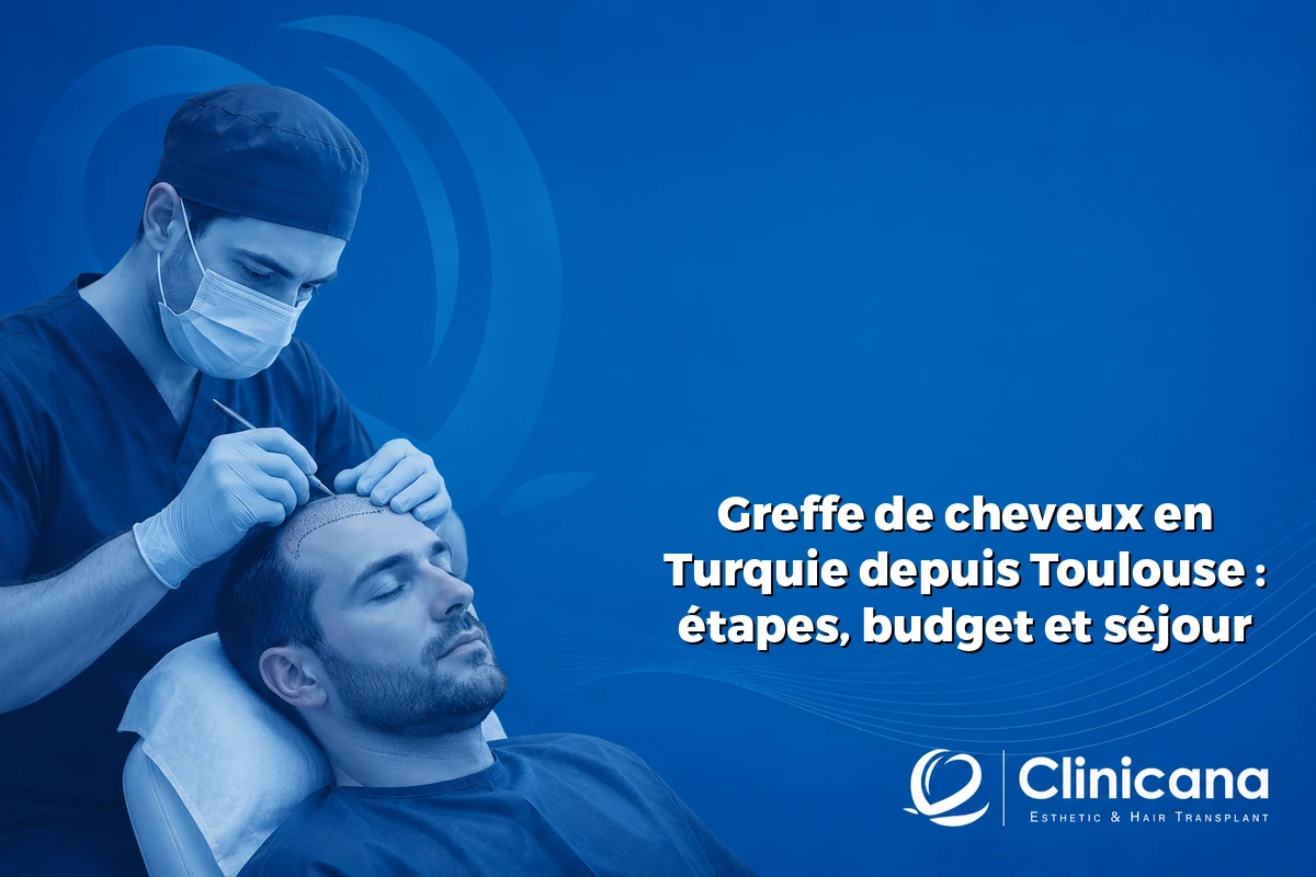 greffe de cheveux Turquie depuis Toulouse