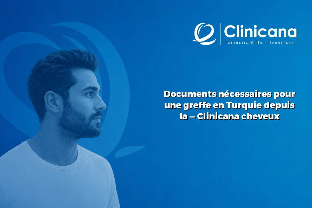 documents nécessaires pour une greffe de cheveux en Turquie depuis la France