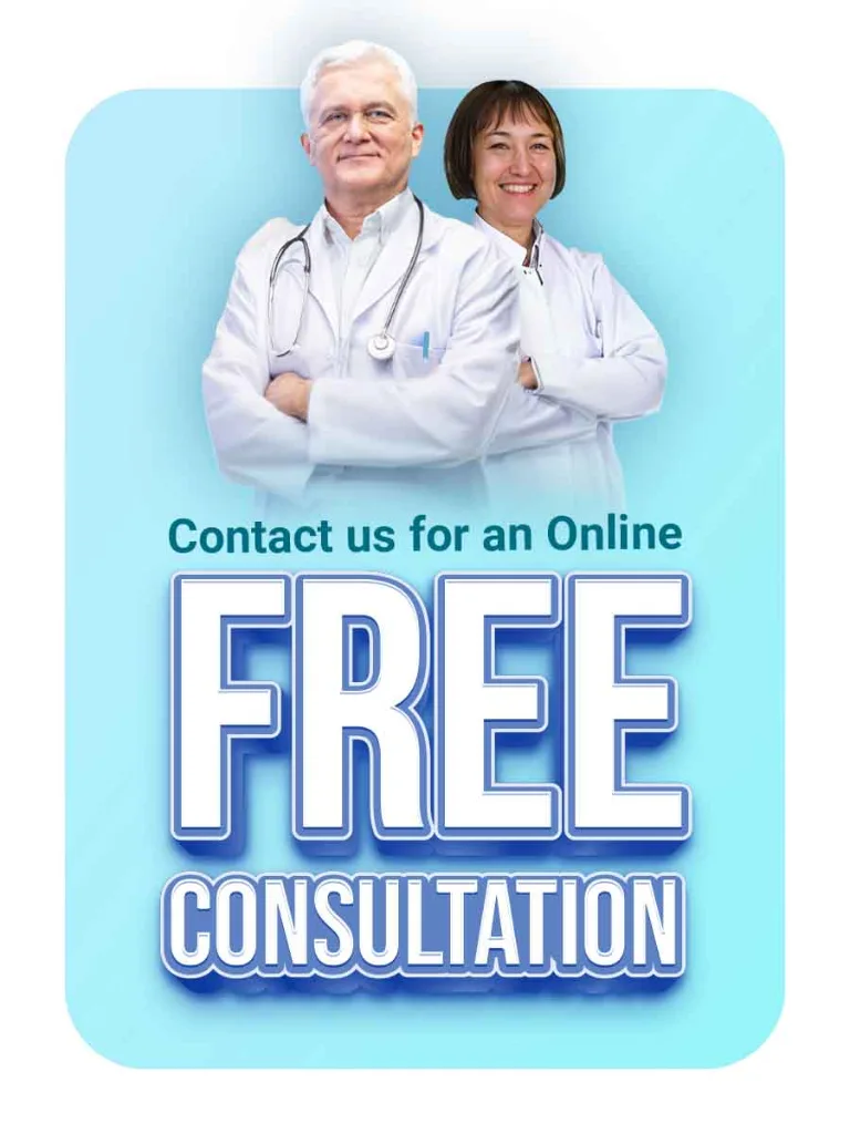 Contact us for a free online consultation